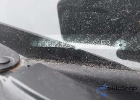 2015 Honda Odyssey Ex-L z USA, uszkodzony, nr VIN 5FNRL5H6XFB083953